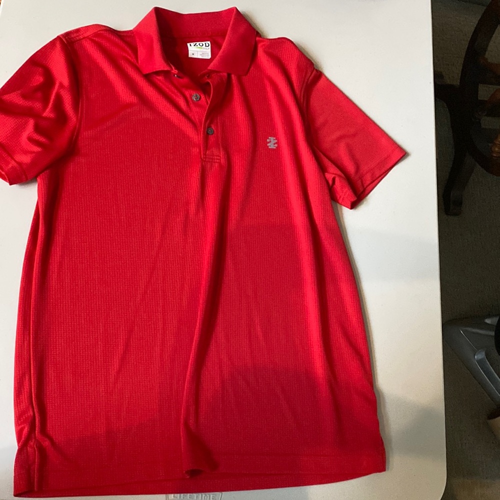Izod golf shirt, size medium